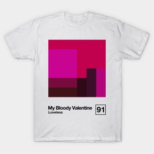 Loveless / Minimalist Style Graphic Artwork Design T-Shirt